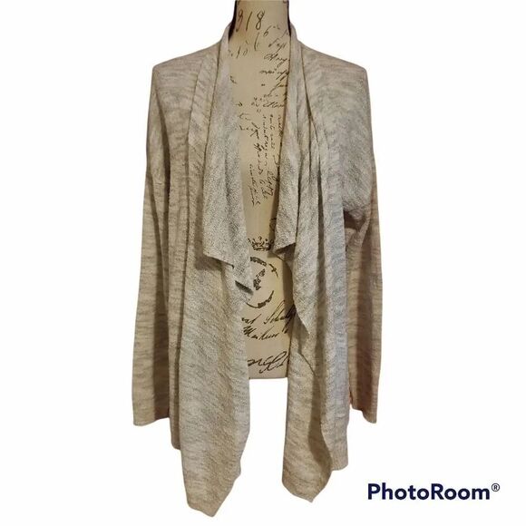 ADYSON PARKER Cascade Pocket Cardigan in Antique Moss Combo- Ladies Size Large - Picture 1 of 7